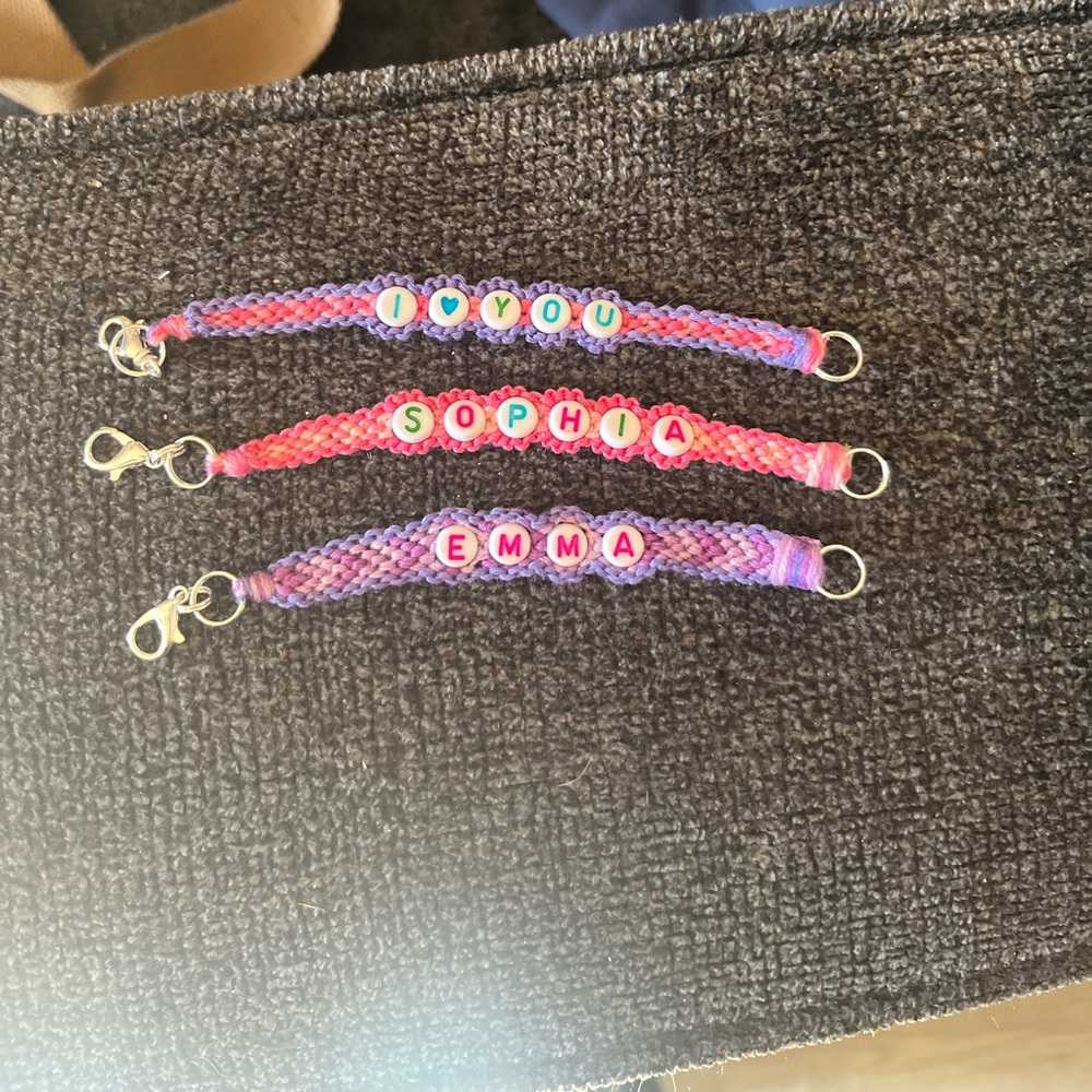Personalized Name Bracelets